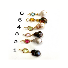 Lade das Bild in den Galerie-Viewer, Lavender Amethyst Candy Necklace, Baroque Pearl Pendant