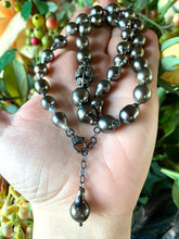 Load image into Gallery viewer, Tahitian Baroque Pearls Champagne Diamond Necklace