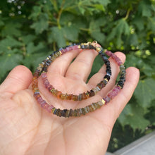 Load image into Gallery viewer, Tourmaline Necklace, 14k GF