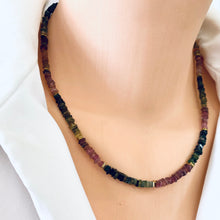 Load image into Gallery viewer, Tourmaline Necklace, 14k GF