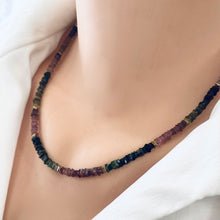 Load image into Gallery viewer, Tourmaline Necklace, 14k GF