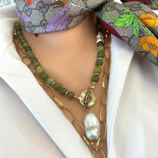 Pearl and Jade Necklace: Meaning, History & Handmade Designs