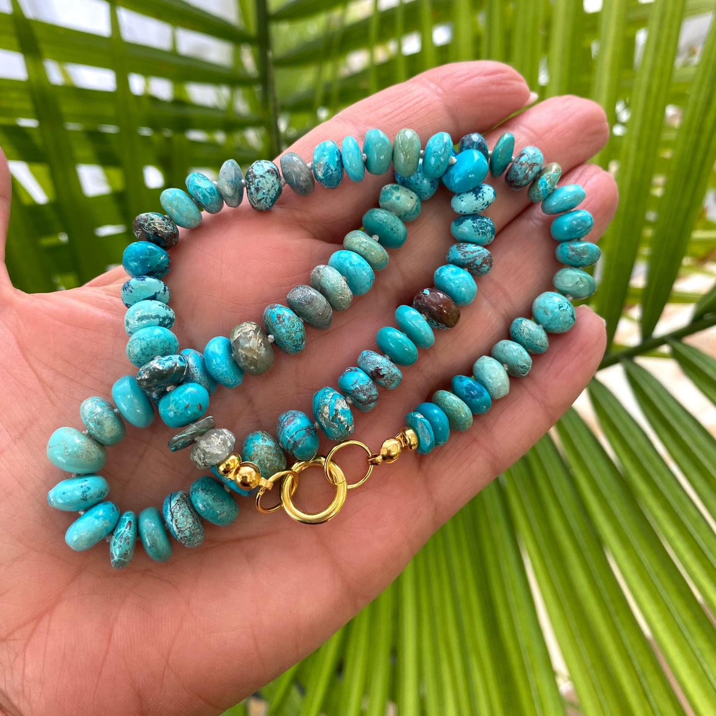 Arizona turquoise short necklace