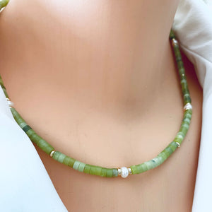 Layers of Multi Gemstones Beaded Choker Necklaces, Red, Blue & Green Aventurine, Rose Quartz, Yellow, Green Jade