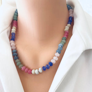 19"inches gemstone necklace