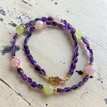 Cargar imagen en el visor de la galería, February birthstone necklace
