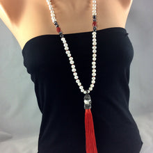 Cargar imagen en el visor de la galería, Boho Chic Freshwater Pearl Tassel Necklace at $148
